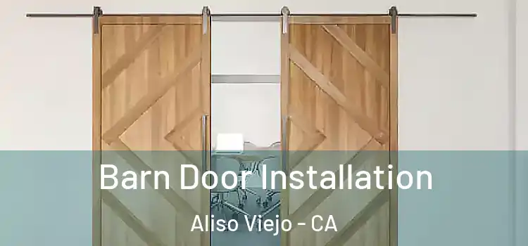 Barn Door Installation Aliso Viejo - CA