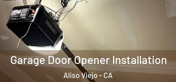  Garage Door Opener Installation Aliso Viejo - CA