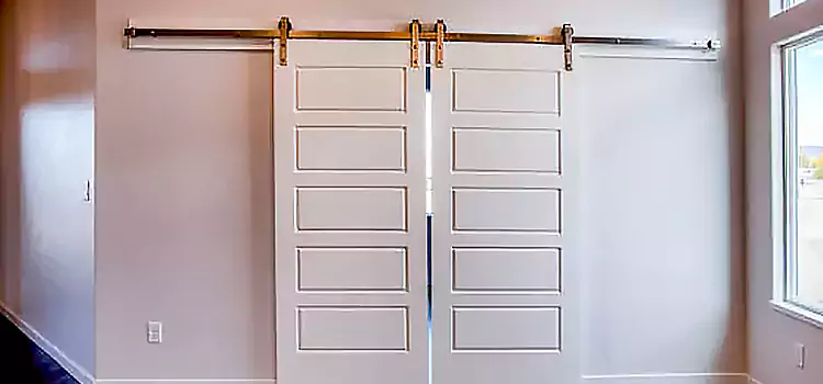 Glass Barn Door with Installation Hardware Kit Aliso Viejo